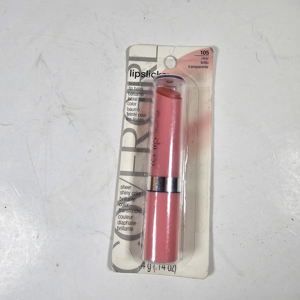 VHTF Covergirl Lipslicks Tinted Lip Balm #105 Clear DISCONTINUED